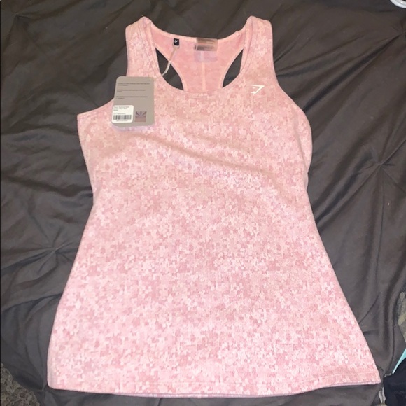 Gymshark Tops - Gymshark Fleur Texture Vest (tank top)